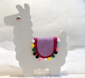 Wood Alpaca/Llama Craft Kit