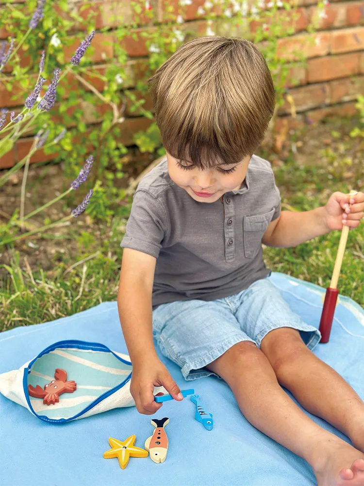 Wooden Fishing Game